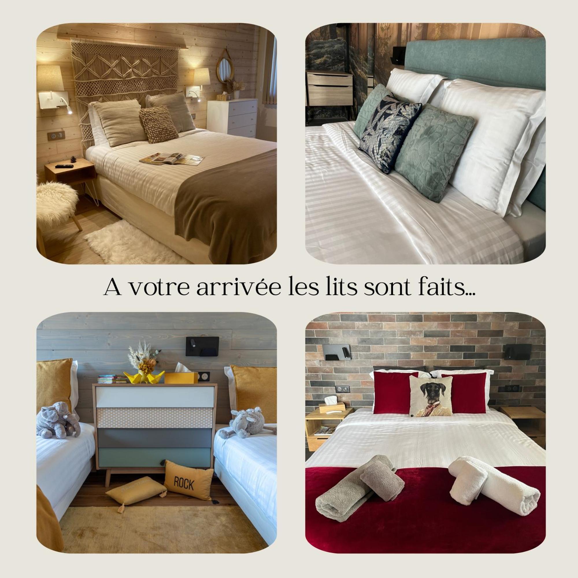 Notre Chalet - Boutique Hotel - En Couple - En Famille - En Groupe Les Fourgs 外观 照片